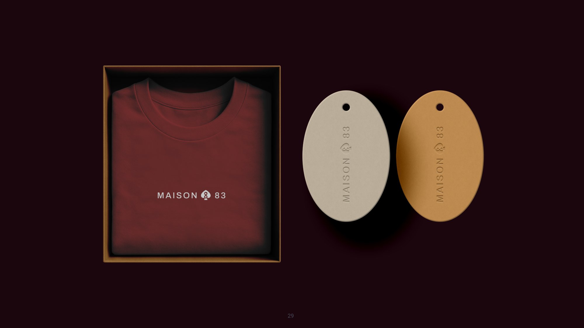 Maison 83 product packaging